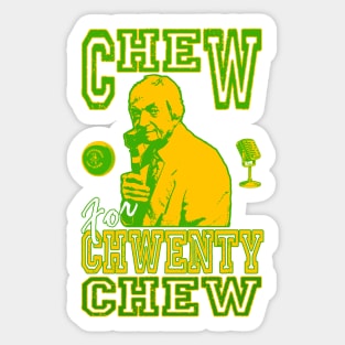 OG CRICKET - Richie Benaud - 2 For 22 Sticker